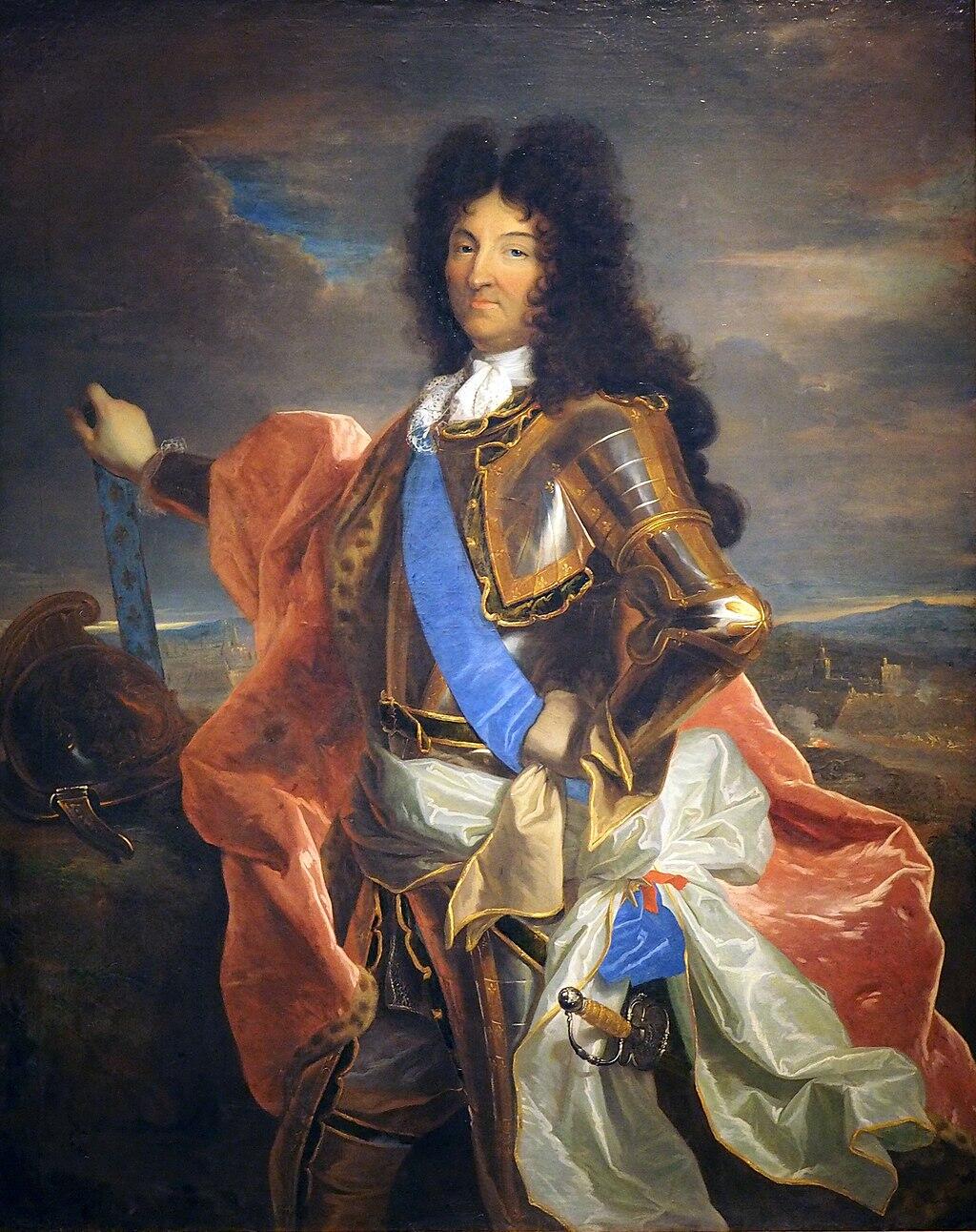 Ein Portrait von König Ludwig XIV.
